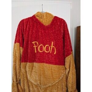 Disney Store Winnie the Pooh Plush Adult Costume – Adult Medium Vintage Jumpsuit